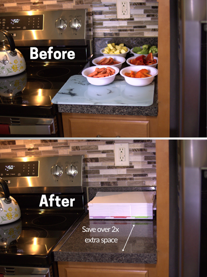 Cook Buddy – Multi‑Compartment Prep Organizer