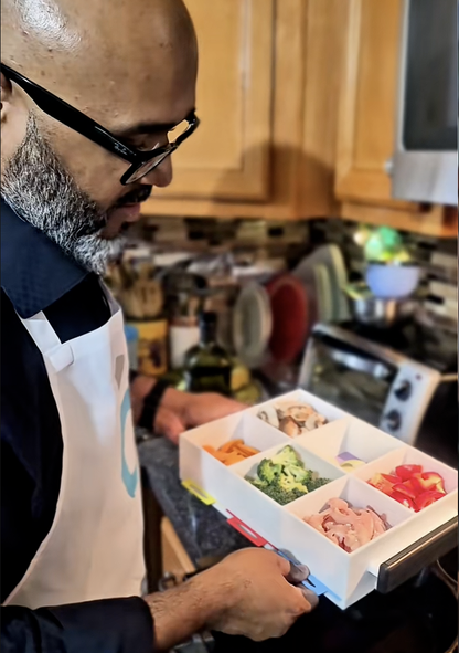Cook Buddy – Multi‑Compartment Prep Organizer